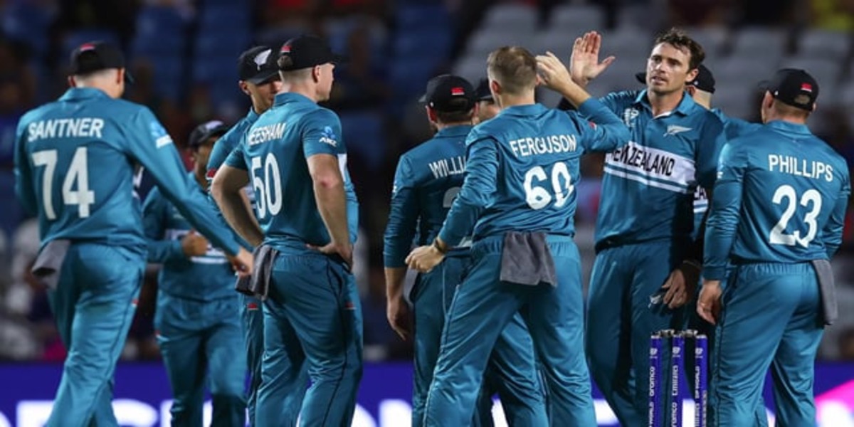 Eliminated New Zealand thrash Uganda in T20 World Cup