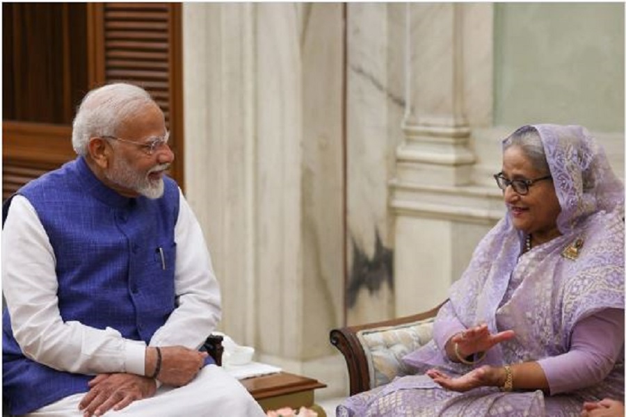 Modi greets Hasina on Eid