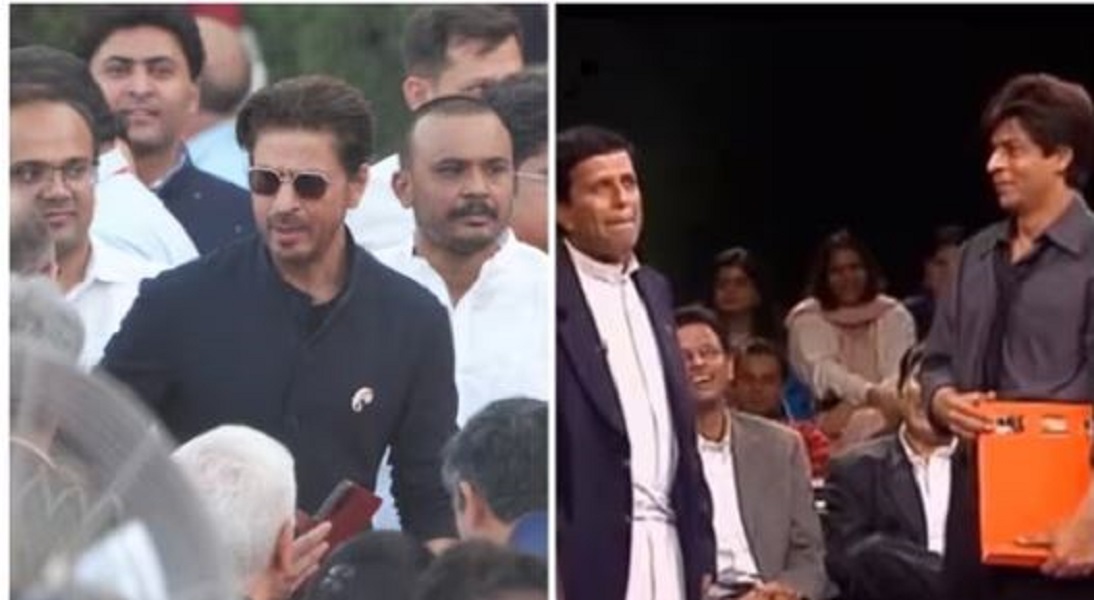 Congress leader urges Shah Rukh Khan to visit former 'mentor' 