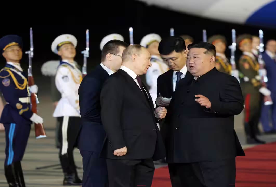 Putin in North Korea to boost defence pact
