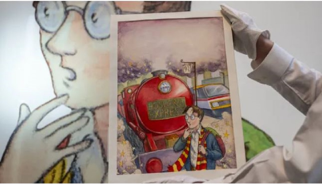 Harry Potter cover art auctioned at $1.9 million