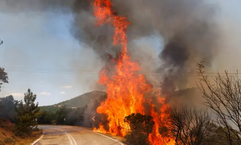 Greece fighting dozens of wildfires braces for worse to come