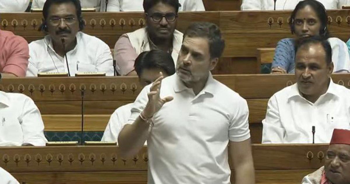 ‘Modi, BJP, RSS don’t represent Hindus,’ says Rahul Gandhi in Lok Sabha
