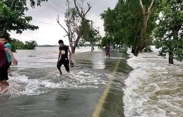 Sylhet, Sunamganj go under flood water
