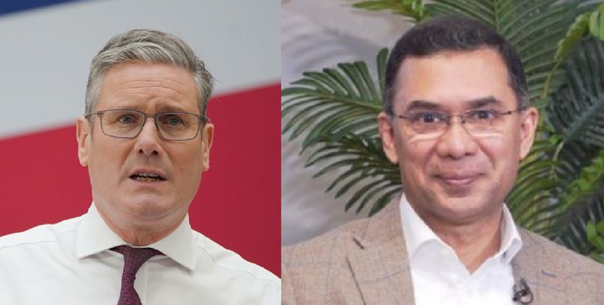 Tarique Rahman felicitates Keir Starmer on victory