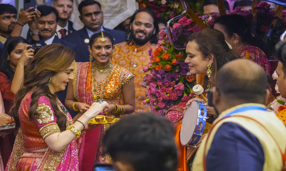 Ambani's grand wedding for his son