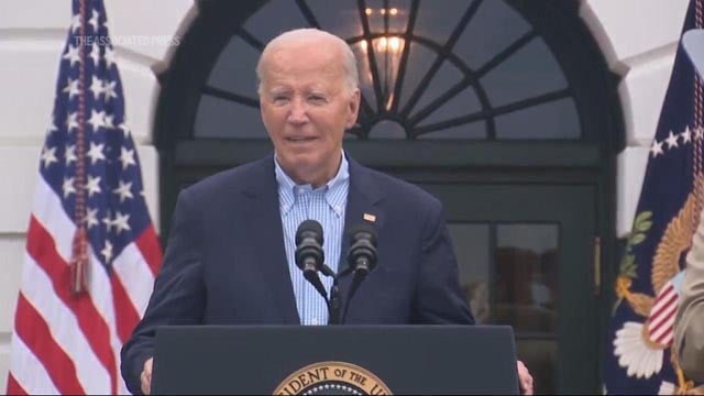 Biden back on campaign trail despite mounting pressure
