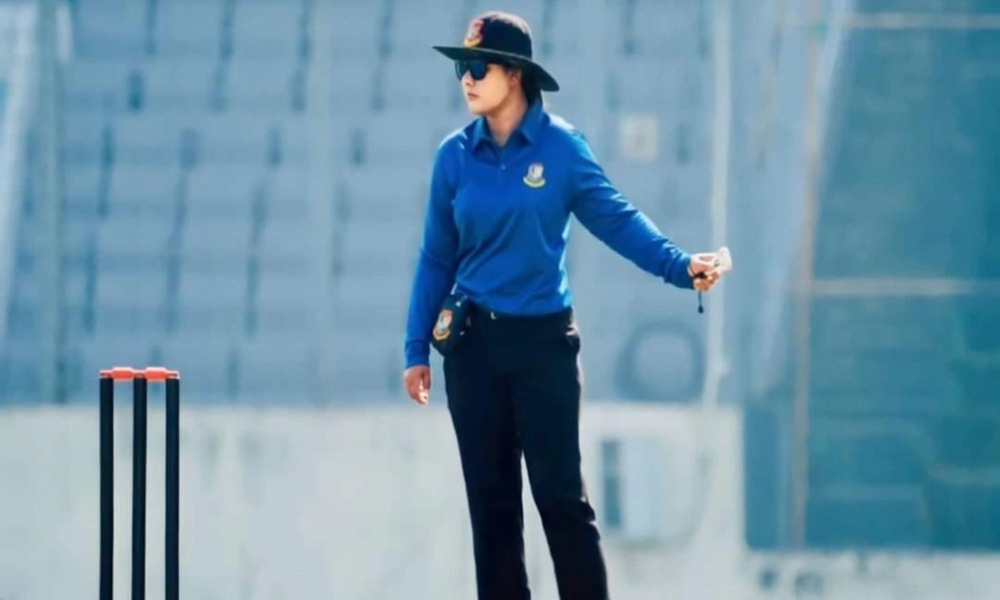 Shathira Jakir aims for World Cup as umpire