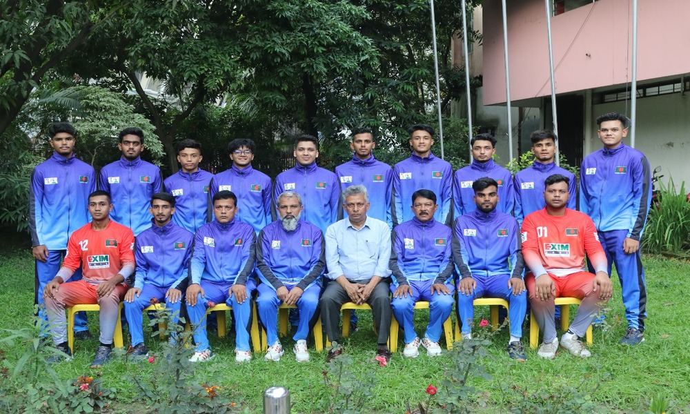 Bangladesh U-18 handball team beat Nepal