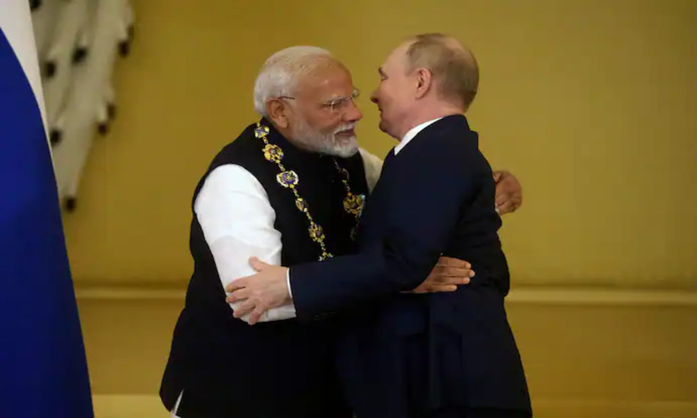 US frustrated by Modi-Putin meet