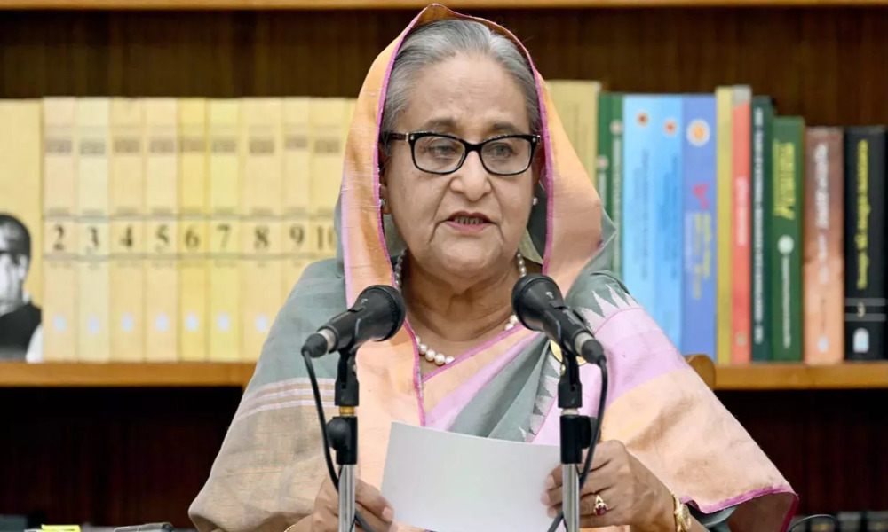 Hasina slams Ruqayyah hall students for chanting 'Razakars' themselves