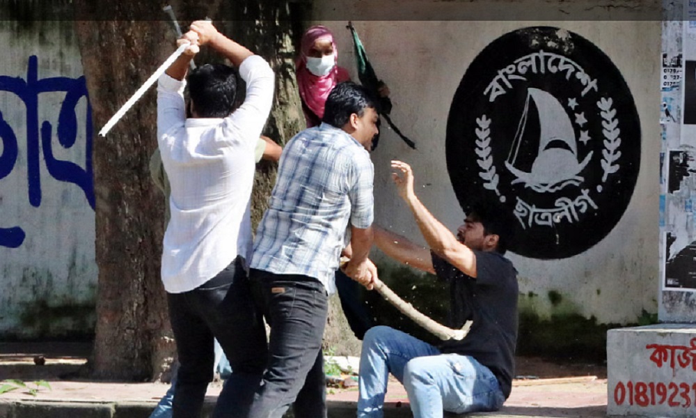 DU campus still tense since Chhatra League attacks on students