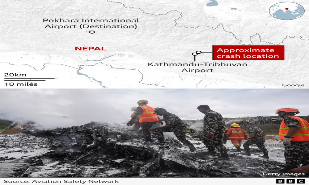 Pilot only survivor of Nepal plane crash