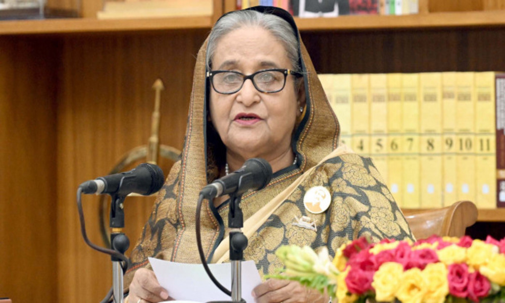 Hasina points finger at BNP-Jamaat for 'sabotage'