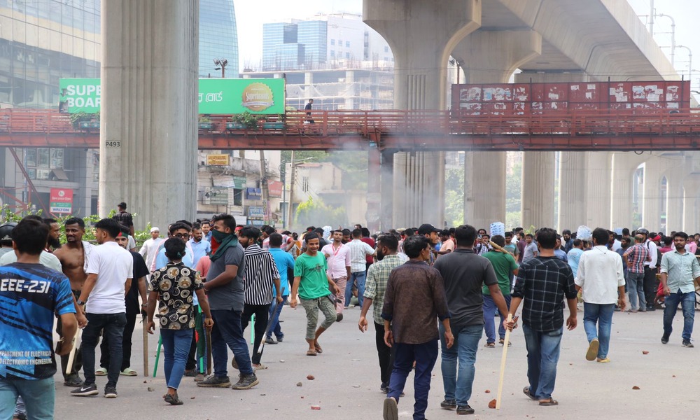 Over 100 killed on Sunday protests demanding Hasina's resignation