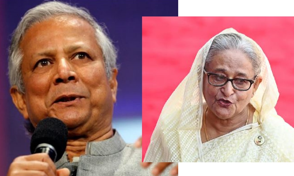 Monster is gone, says Dr Yunus over Hasina's ouster