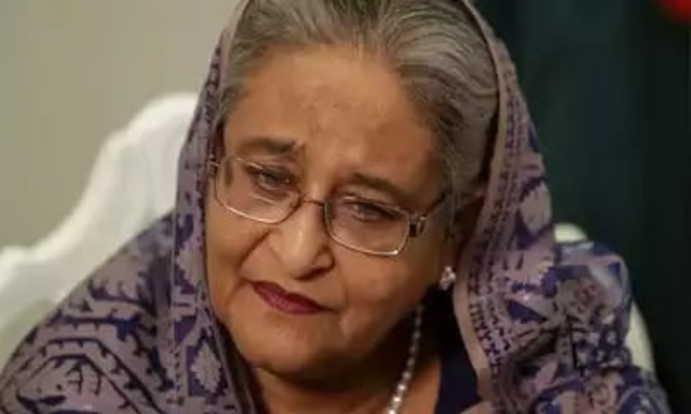 Firing from helicopter: Hasina charged with murder