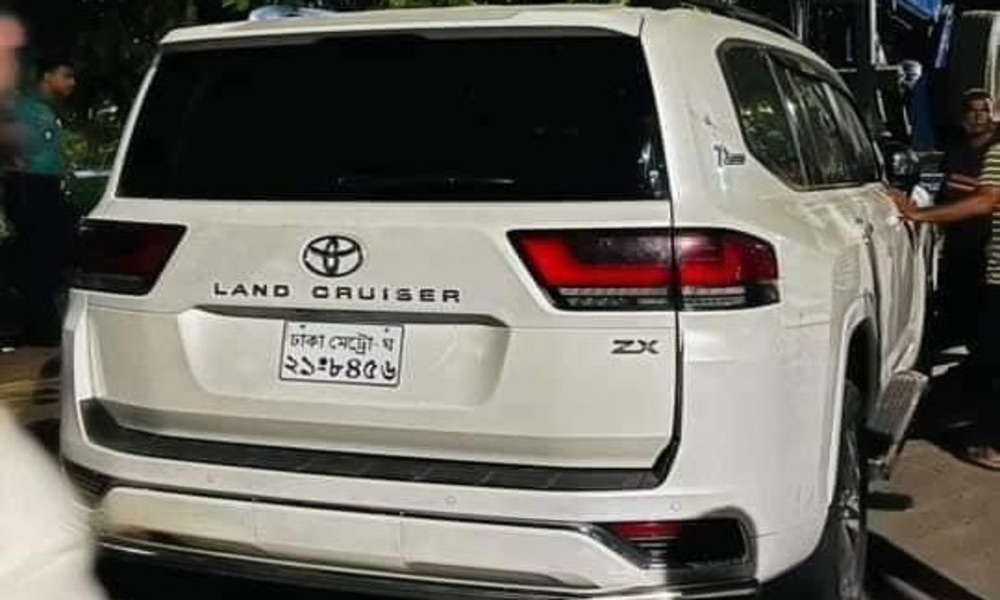 Abandoned Land Cruiser traced to Asaduzzaman Khan Kamal