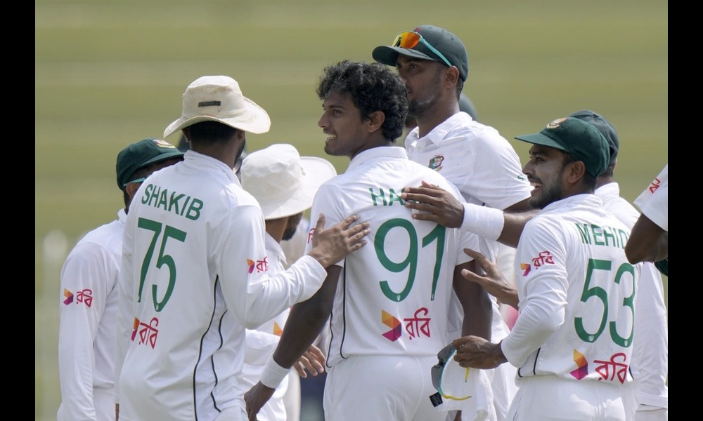 Bangladesh make history with first Test win over Pakistan