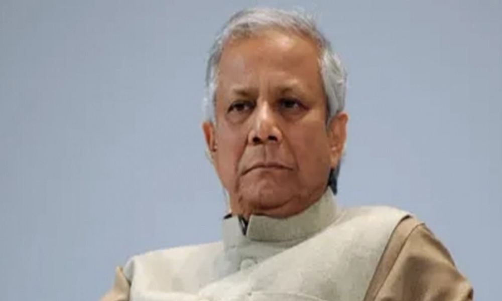 Hasina must ‘keep quiet’ while in India, Yunus tells PTI