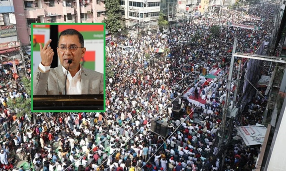 Interim govt must not be allowed to fail: Tarique Rahman