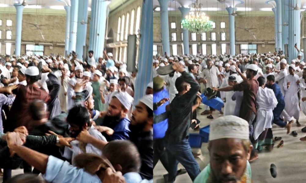 Over 50 hurt as clash breaks out at Baitul Mukarram National Mosque