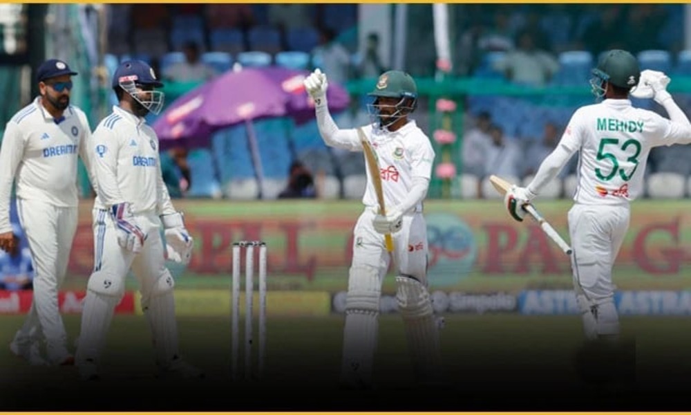 Bangladesh all out for 233 in 1st innings