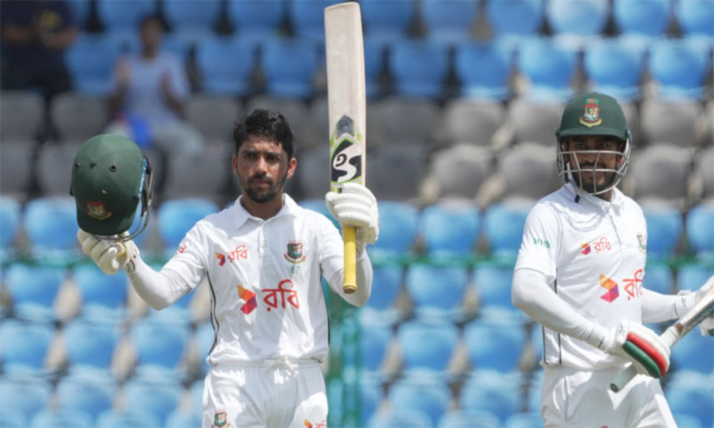 Kanpur Test: Mominul hits a ton 