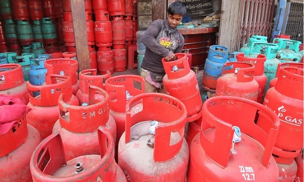 12kg LPG cylinder price hiked by Tk 35