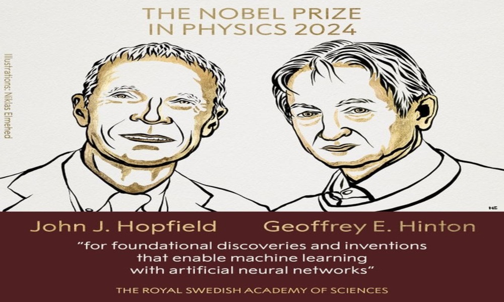 Duo wins Physics Nobel for key breakthroughs in AI