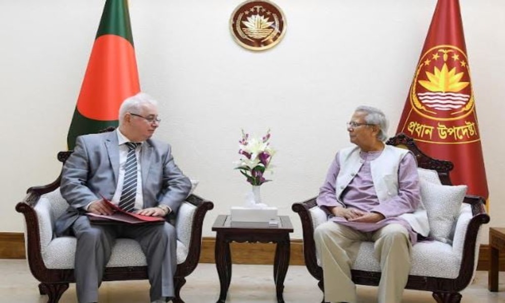 Chief Adviser seeks more Russian investment in Bangladesh 