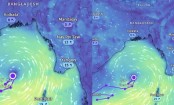 Low pressure area formed over Bay