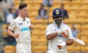 India all out for record home Test low of 46 against New Zealand