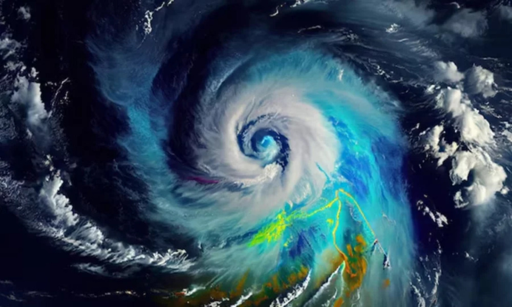 How does Cyclone Dana get its name?