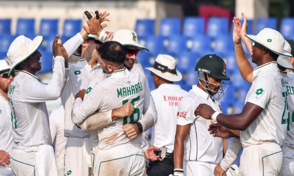 Bangladesh taste 2nd worst defeat in their Test history  