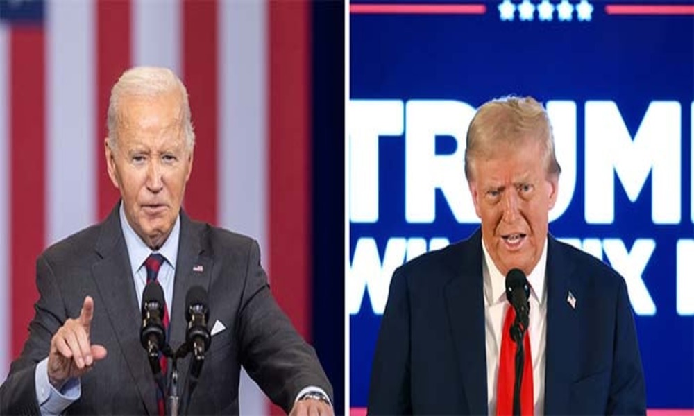 Biden to address Americans after Trump storms back