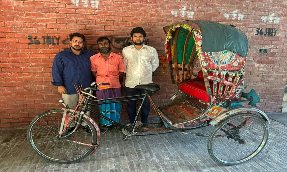 Rickshaw carrying martyr Nafiz to be preserved 