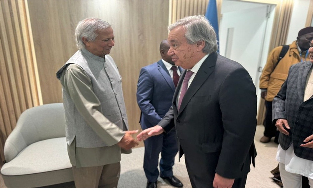 Yunus calls for new economic framework to tackle climate crisis