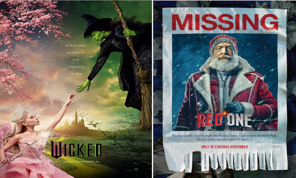 Two Hollywood films, “Wicked”, “Red One”, set to premiere in Dhaka