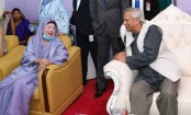 Prof Yunus exchanges greetings with Khaleda 