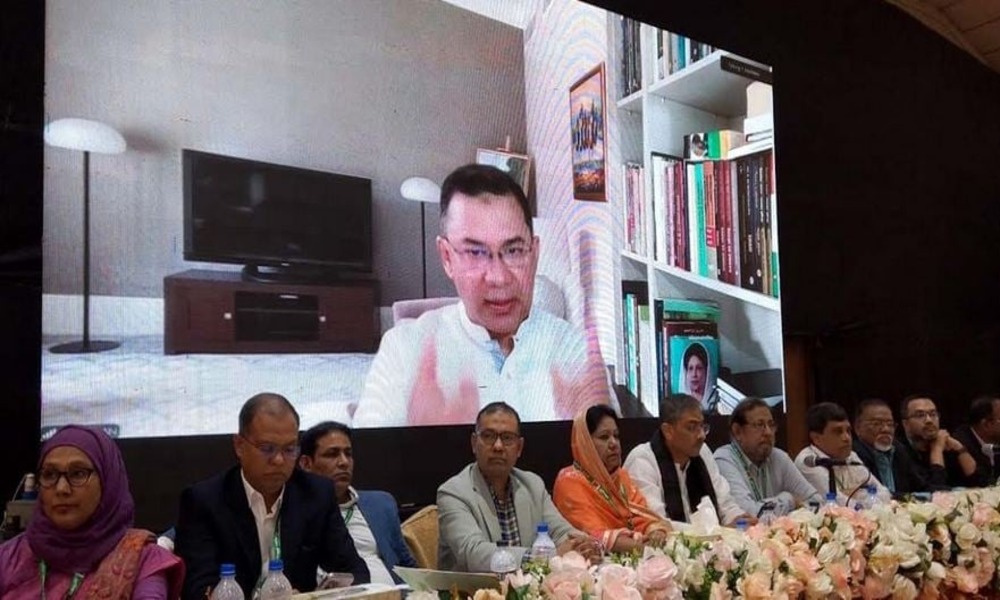 Tarique asks BNP men to refrain from activities that erode public trust