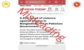 Bangladesh debunks Indian media reports on violence against Hindus