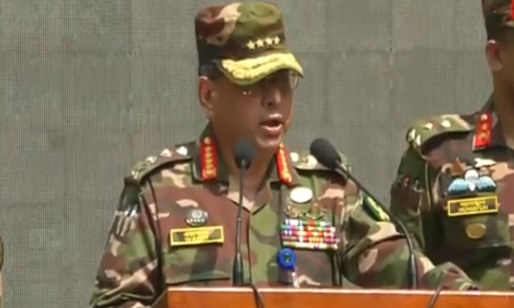 Army to maintain law & order until elected govt takes over: Army Chief