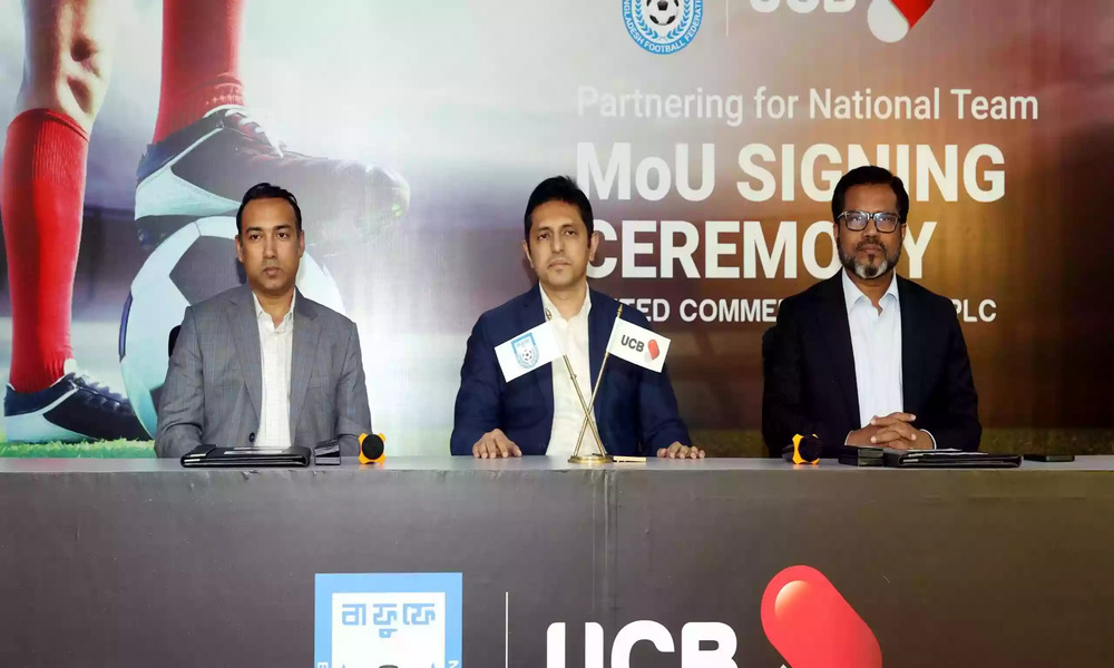 BFF names UCB as sponsor of National Men’s Football team for next five years