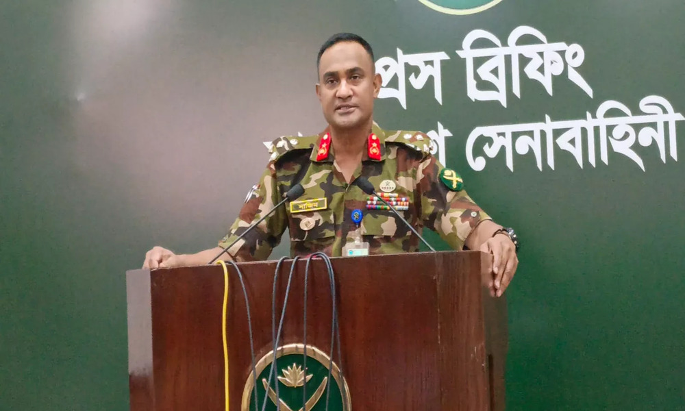 Major Sadique in custody for alleged training of AL activists: Army HQ